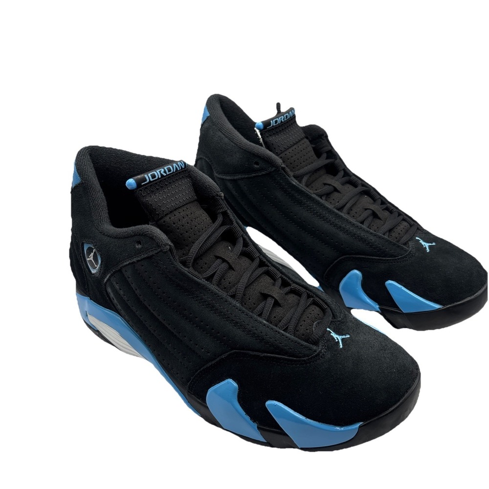 Jordan Air Jordan 14 Retro 'Black University Blue' 487471-007 Mens Size 10